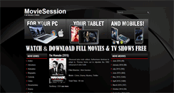 Desktop Screenshot of moviesession.net